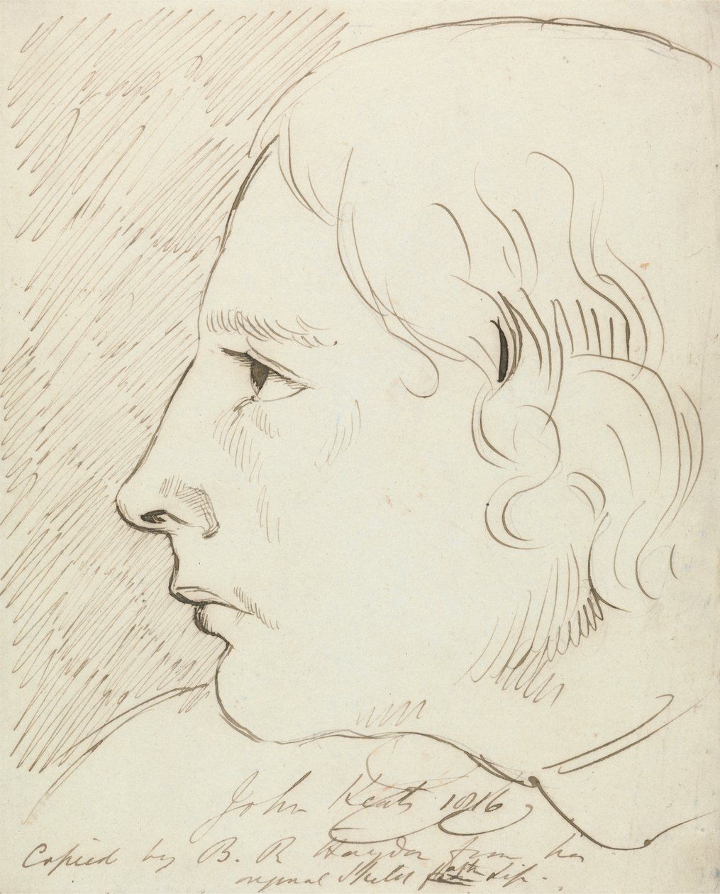 John Keats by Benjamin Robert Haydon