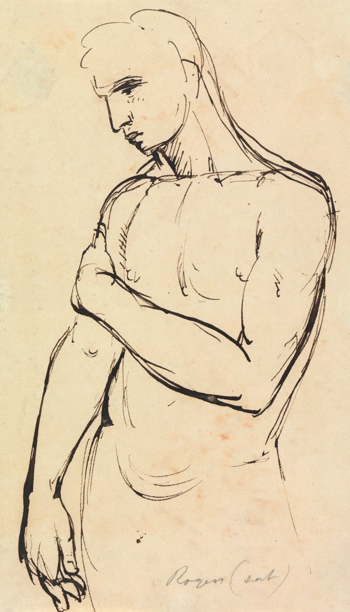 Study of a Young Man by Benjamin Robert Haydon
