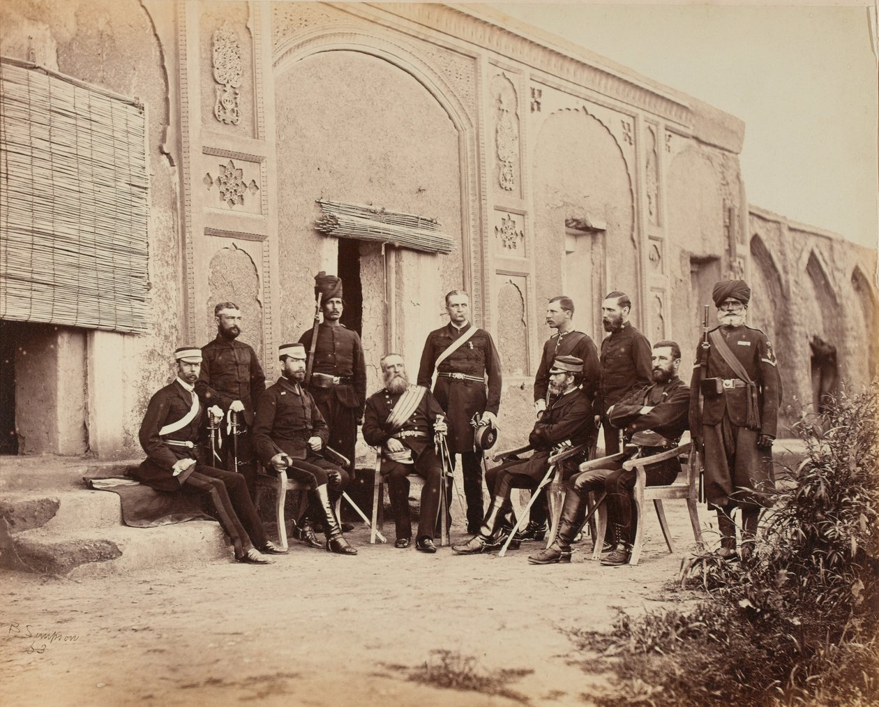 Headquarters Staff, Kandahar by Benjamin Simpson