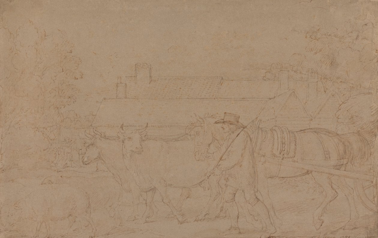A Farm near Windsor by Benjamin West