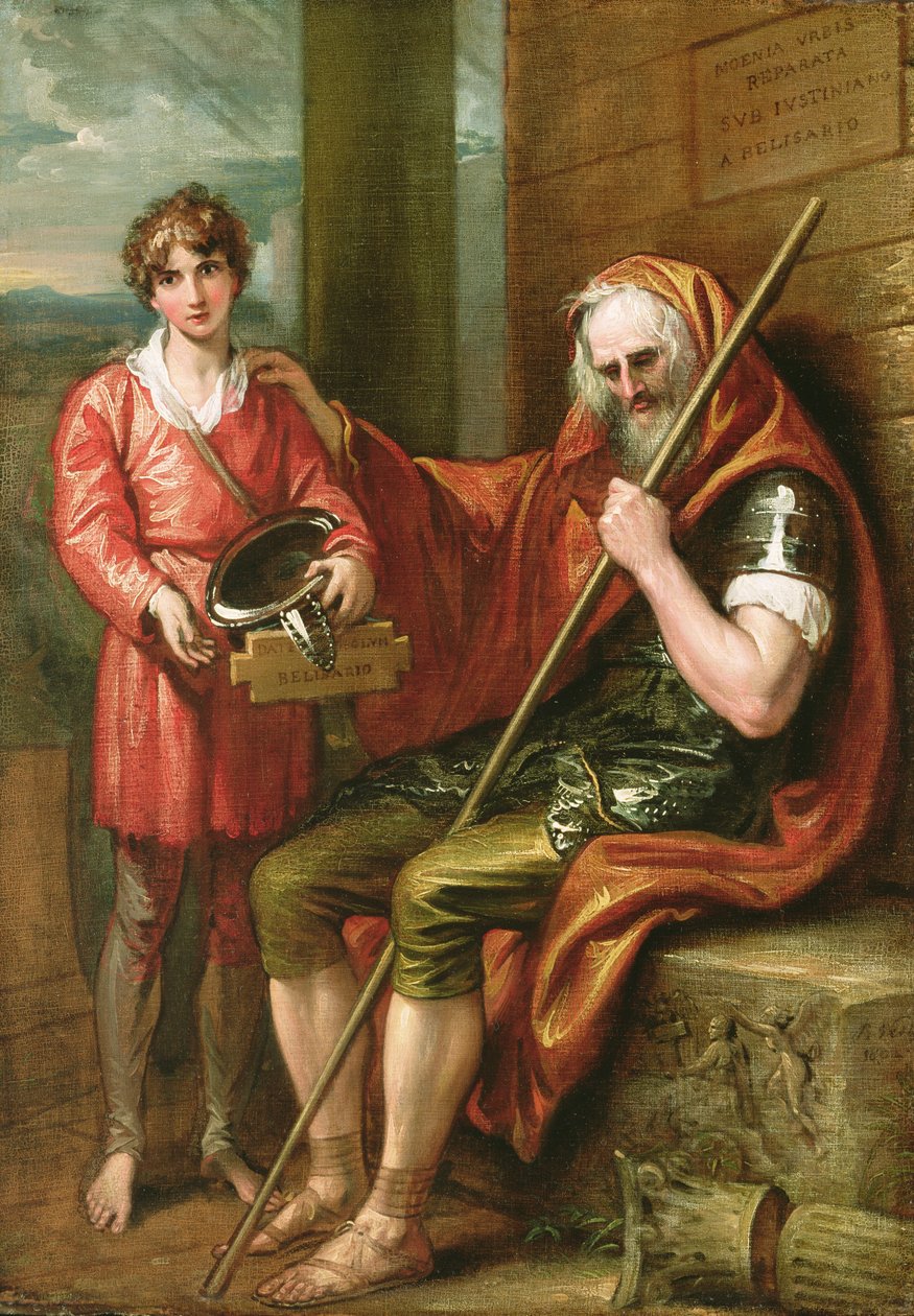 Belisarius and the Boy by Benjamin West