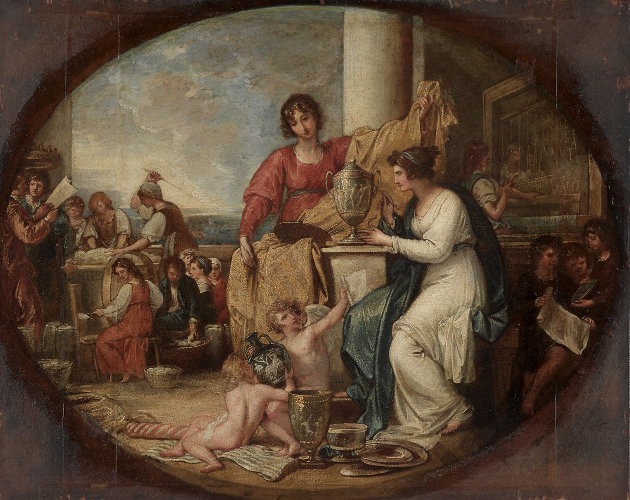 British Manufactory - A Sketch by Benjamin West