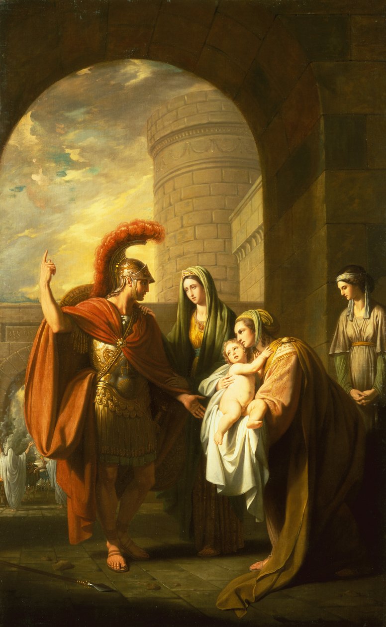Hector Taking Leave of Andromache by Benjamin West
