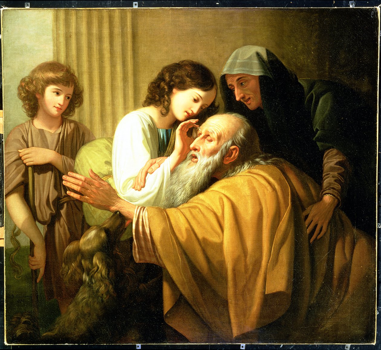 Tobias Curing His Father