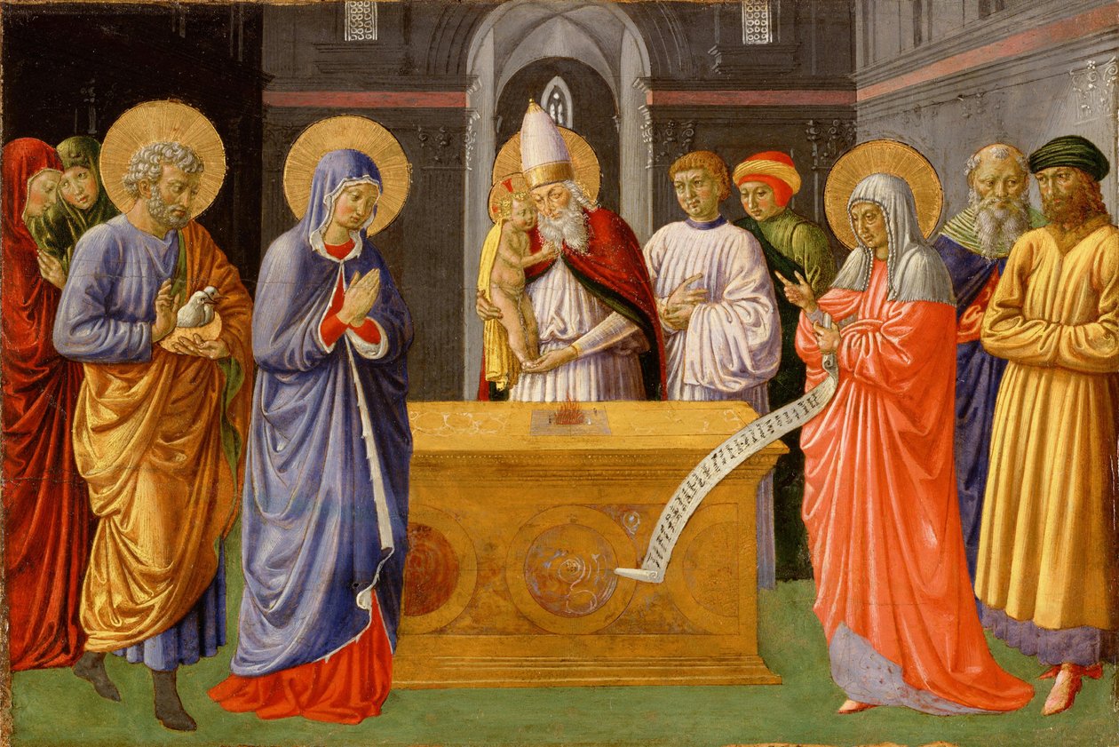 Purification of the Virgin, 1461-1462 by Benozzo Gozzoli