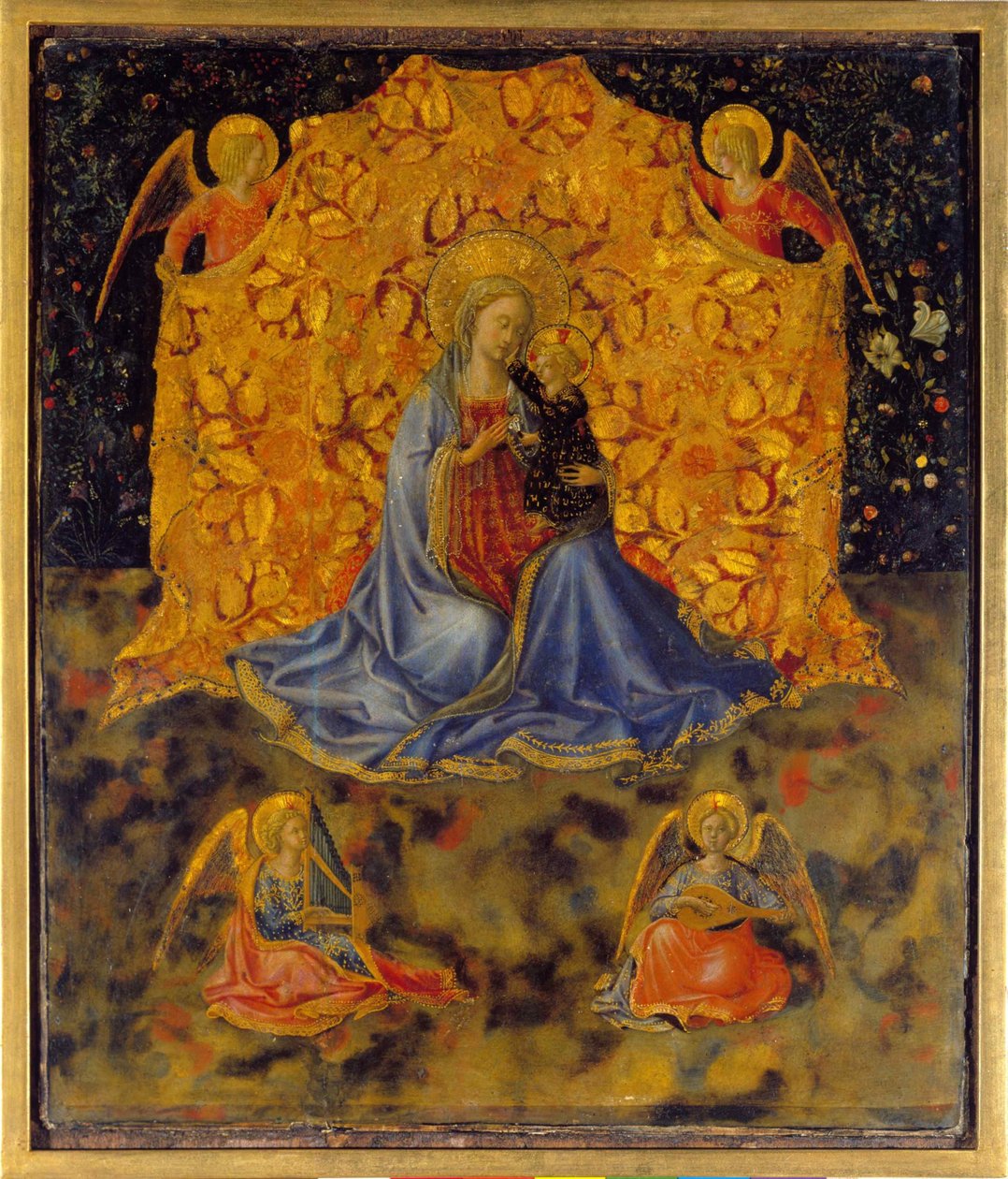 Madonna of Humility by Benozzo Gozzoli