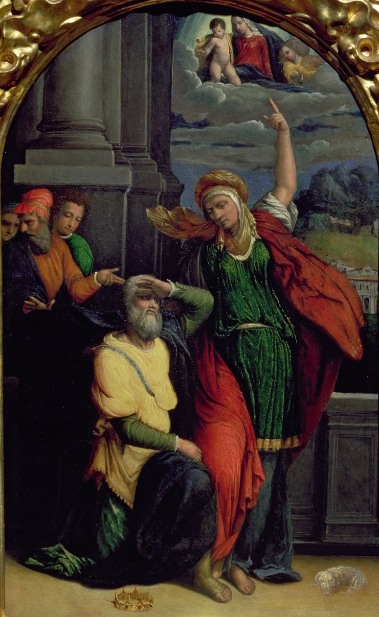 Augustus and the Tiburtine Sibyl by Benvenuto Tisi da Garofalo