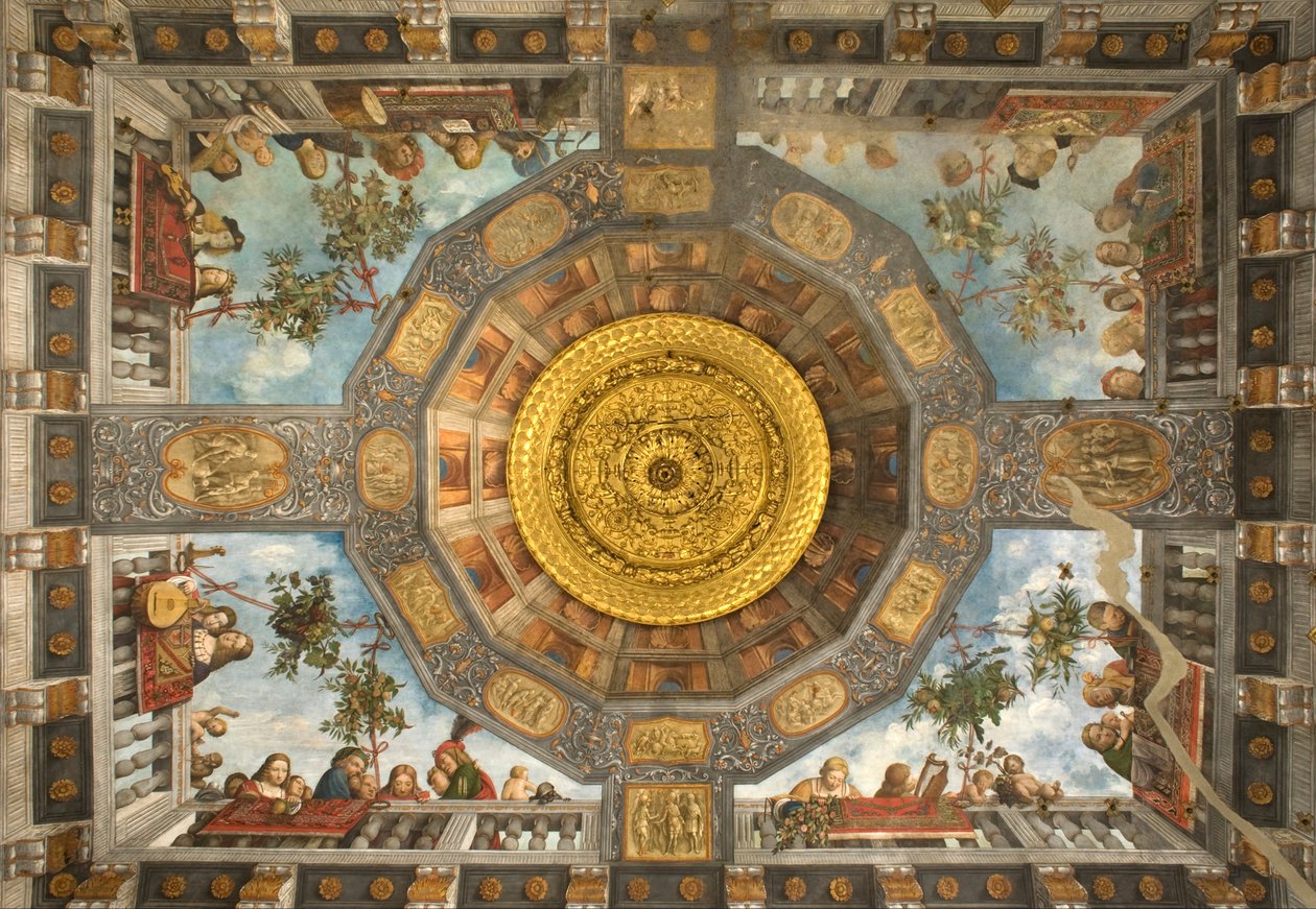 Treasure Room Fresco by Benvenuto Tisi da Garofalo