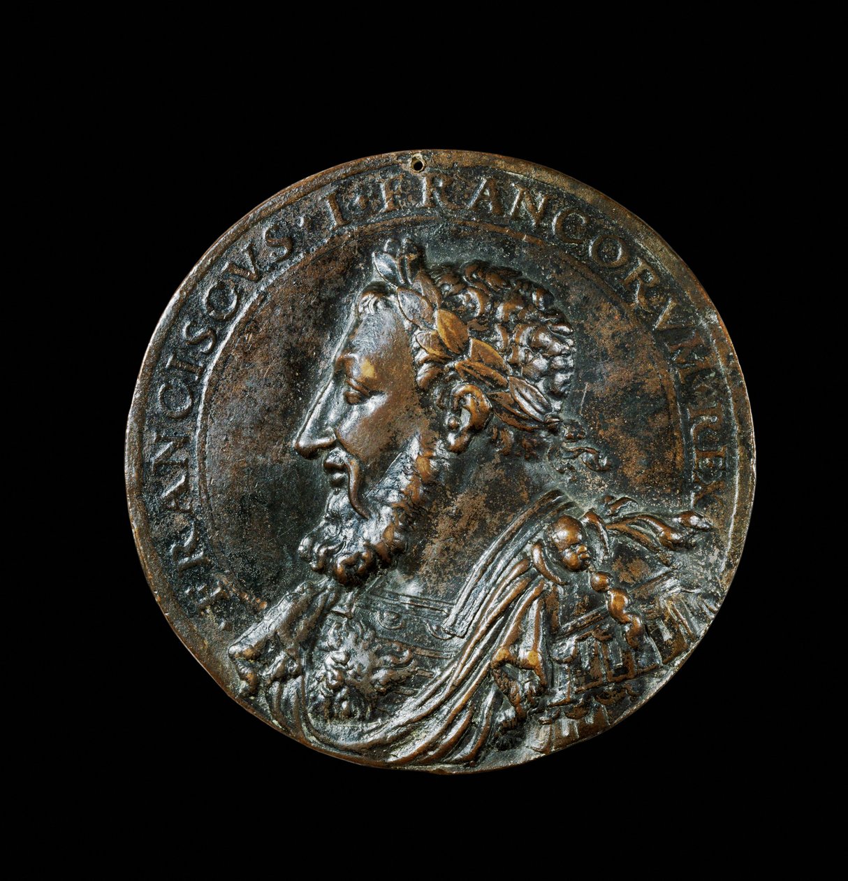 Francois I, King of France by Benvenuto Cellini