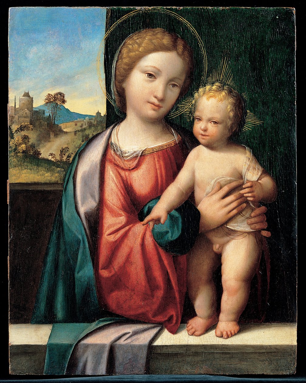 Madonna with the Child by Benvenuto Tisi