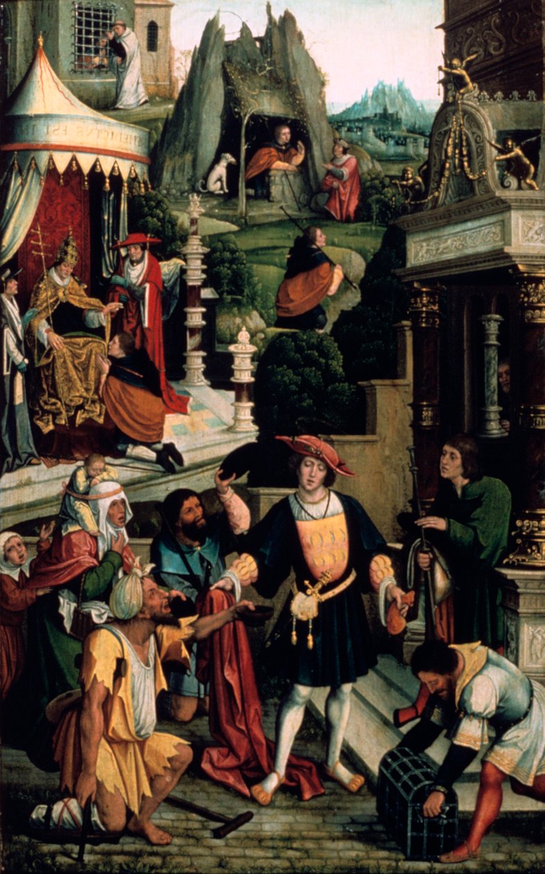 Legend of Saint Roch by Bernard van Orley
