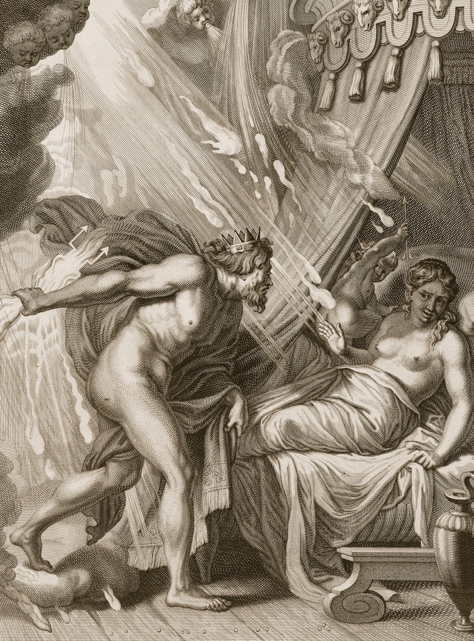 Semele is Consumed by Jupiter