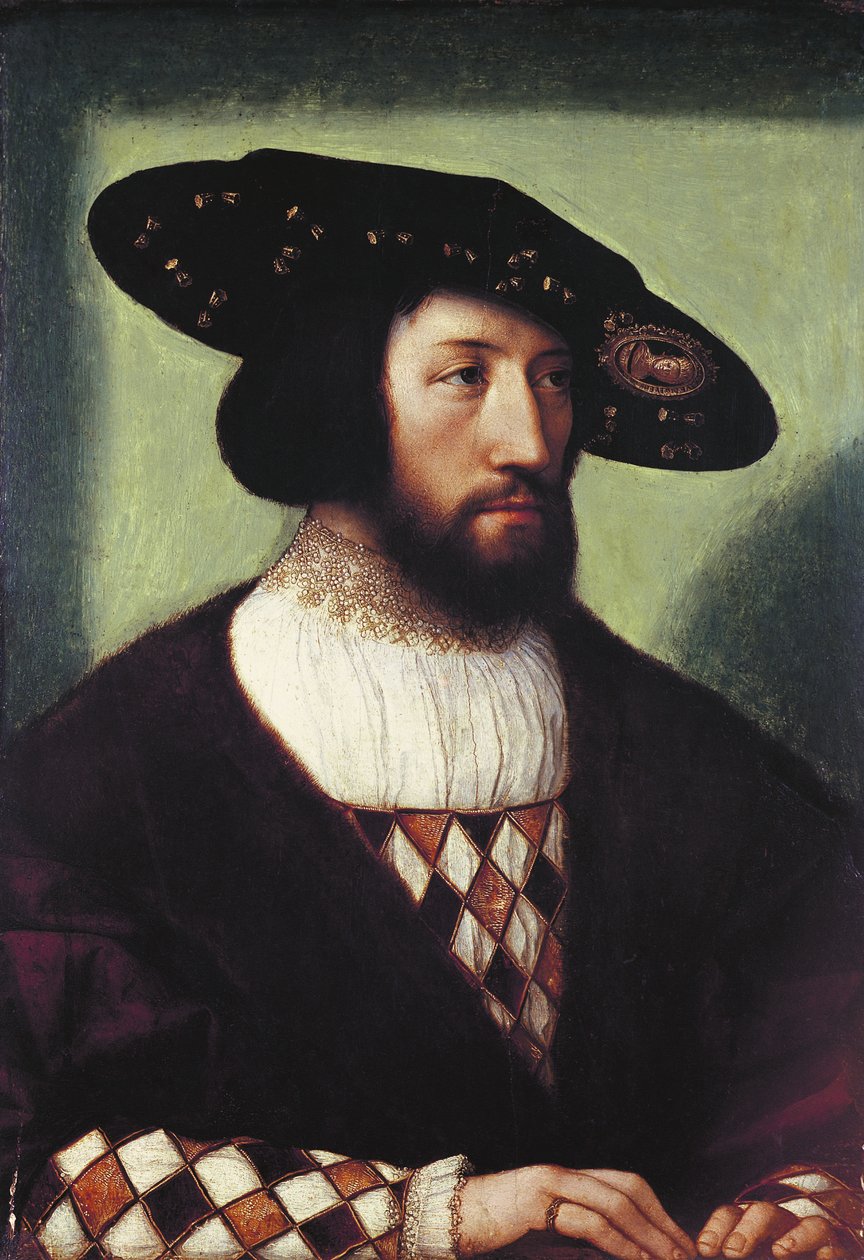 Portrait of Kristian II by Bernard van Orley