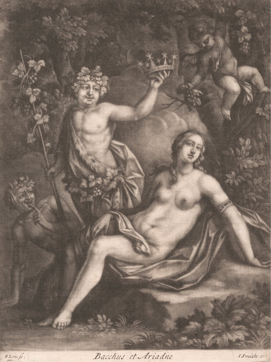 Bacchus and Ariadne by Bernard Lens