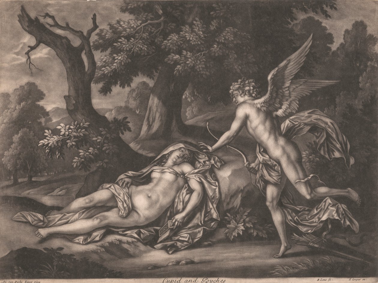 Cupid and Psyche by Bernard Lens