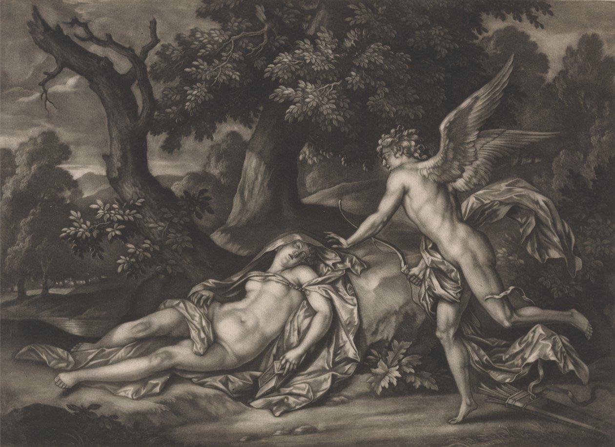 Cupid and Psyche by Bernard Lens