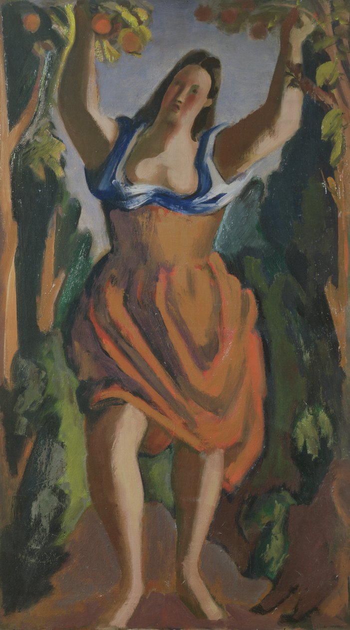 Picking Fruit by Bernard Meninsky