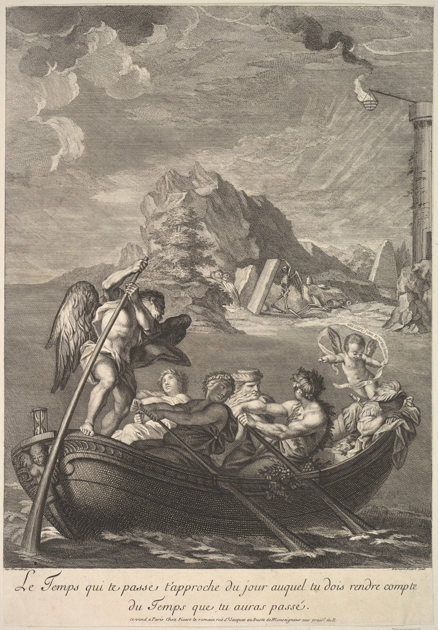 Allegory of Time by Bernard Picart