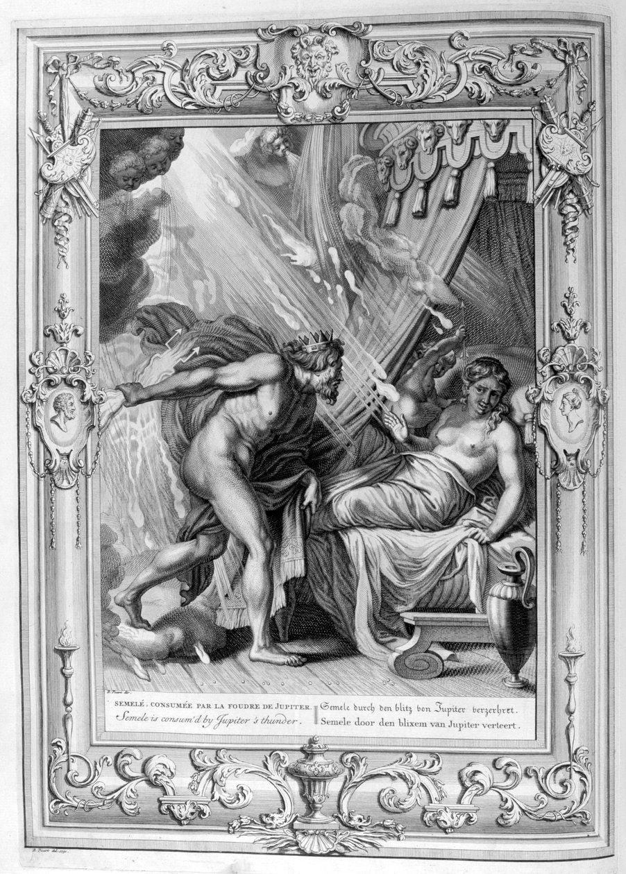 Semele is Consumed by Jupiter