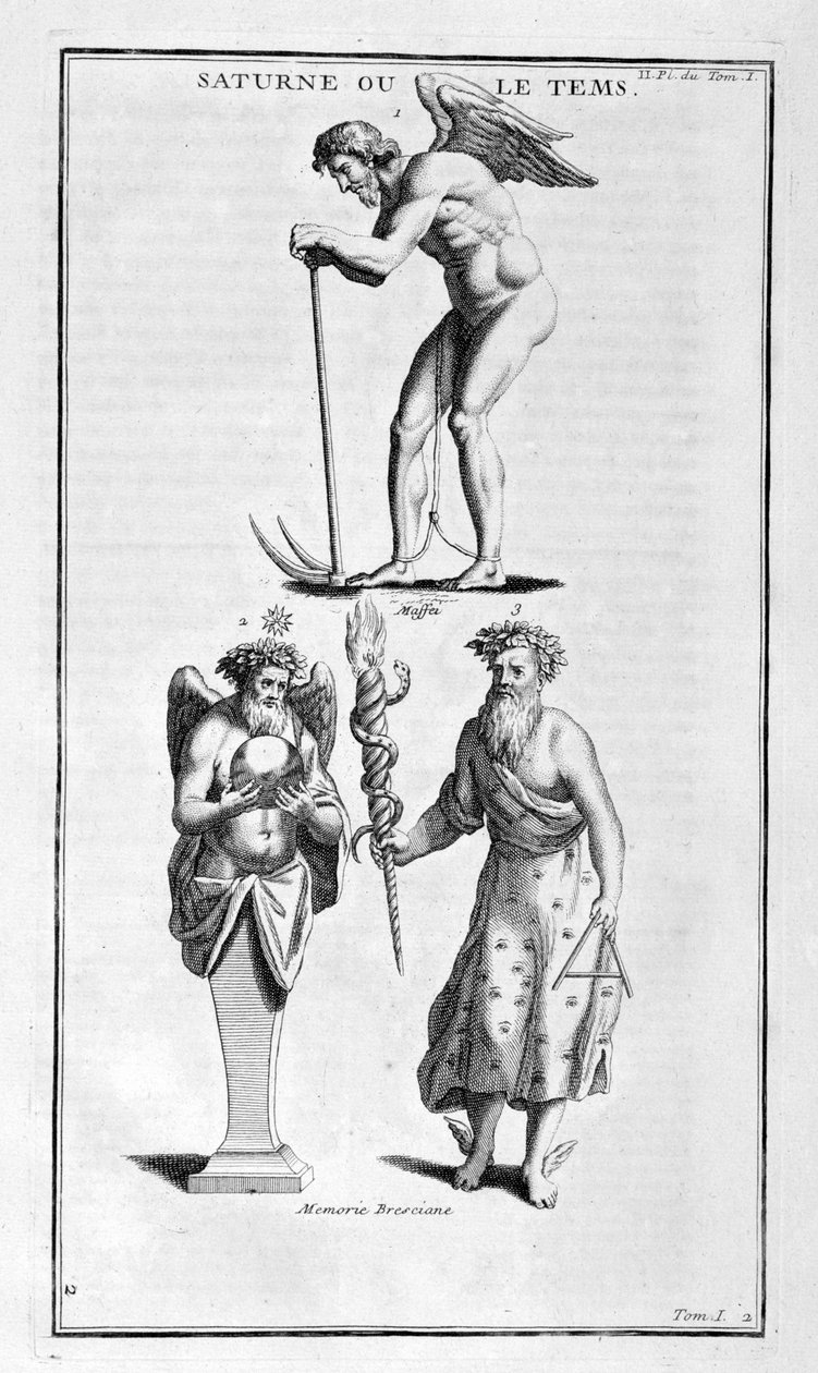 Saturn by Bernard de Montfaucon