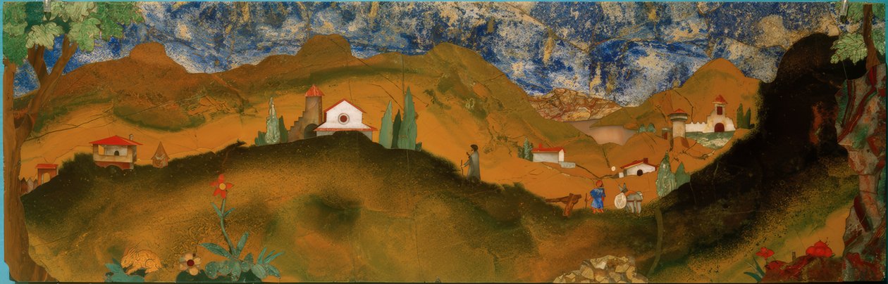 Tuscan Landscape by Bernardino Barbatelli