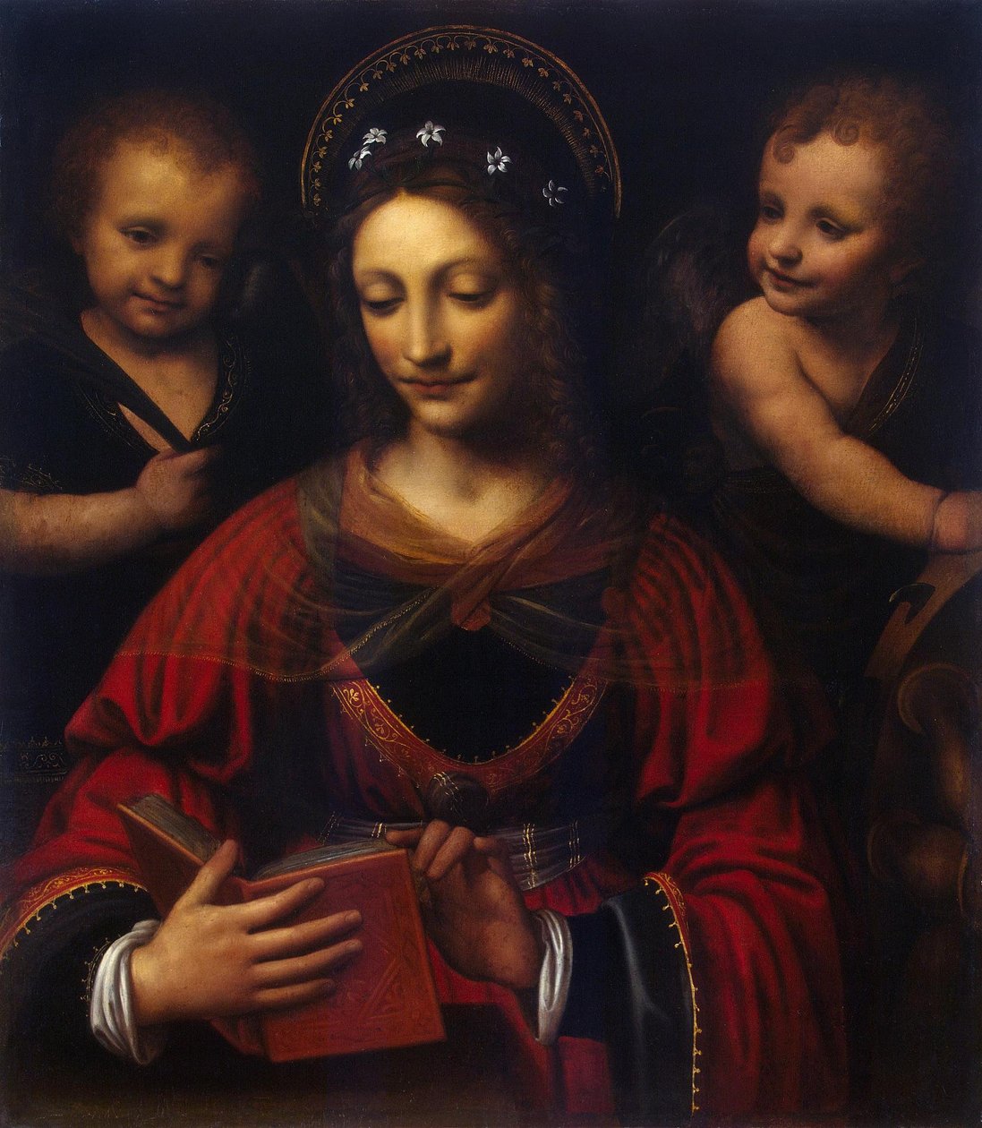 St Catherine by Bernardino Luini