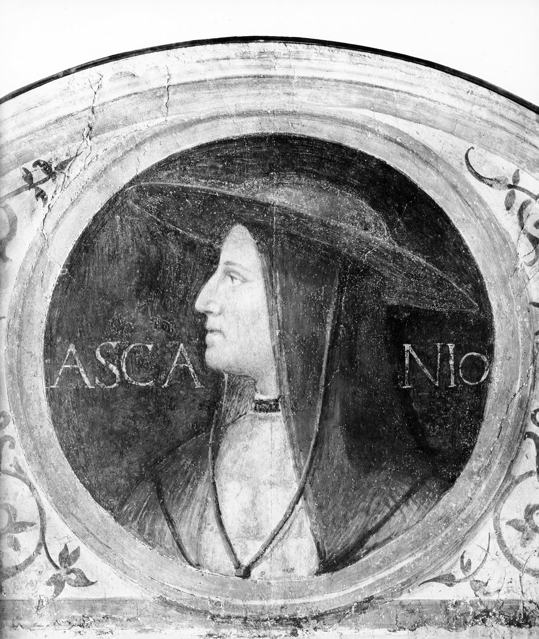 Portrait of Cardinal Ascanio Sforza by Bernardino Luini
