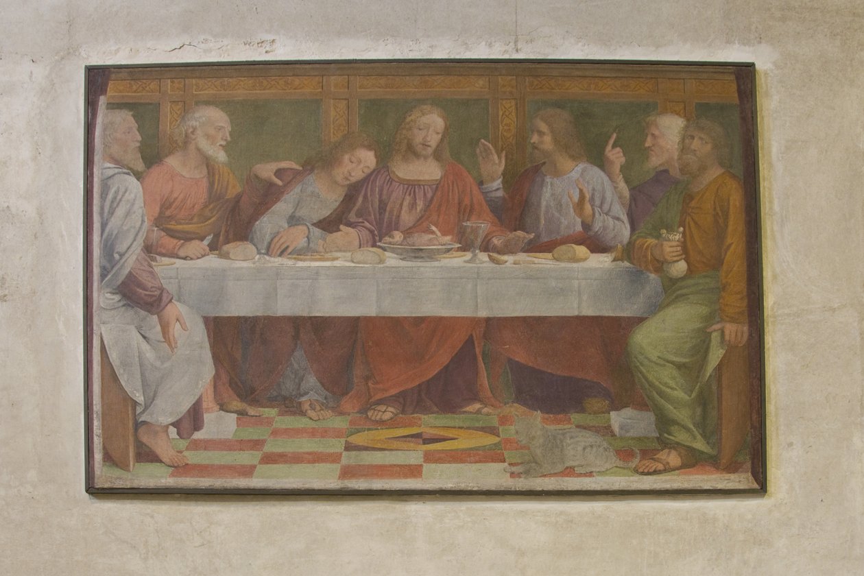 The Last Supper by Bernardino Luini