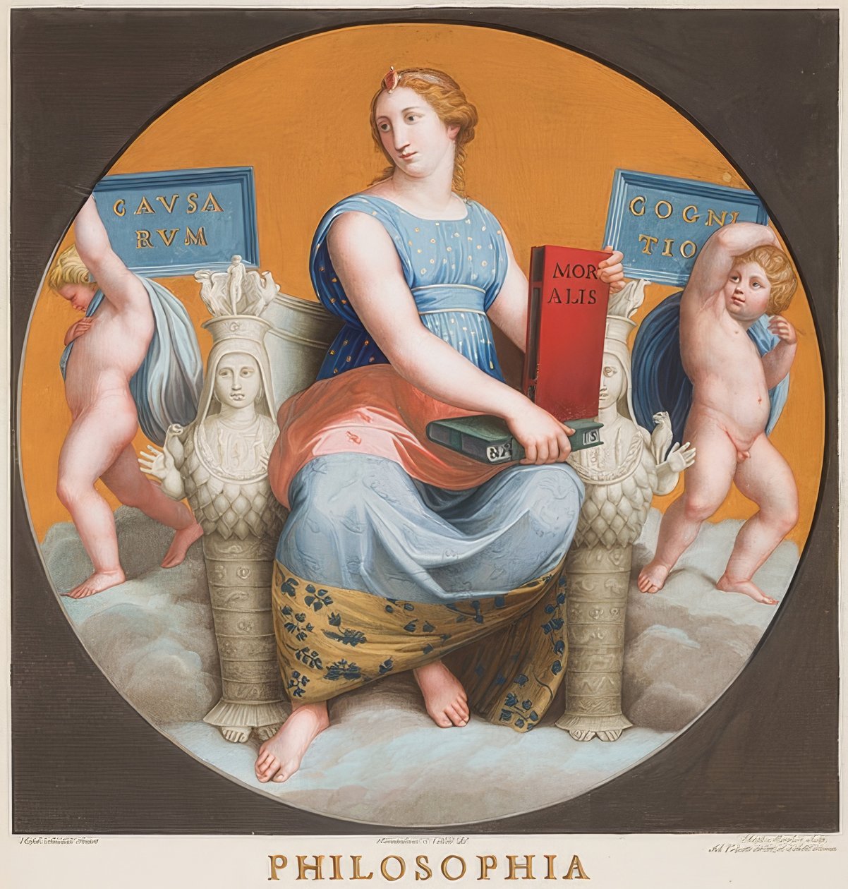Philosophy (Stanze della Segnatura) by Bernardino Nocchi