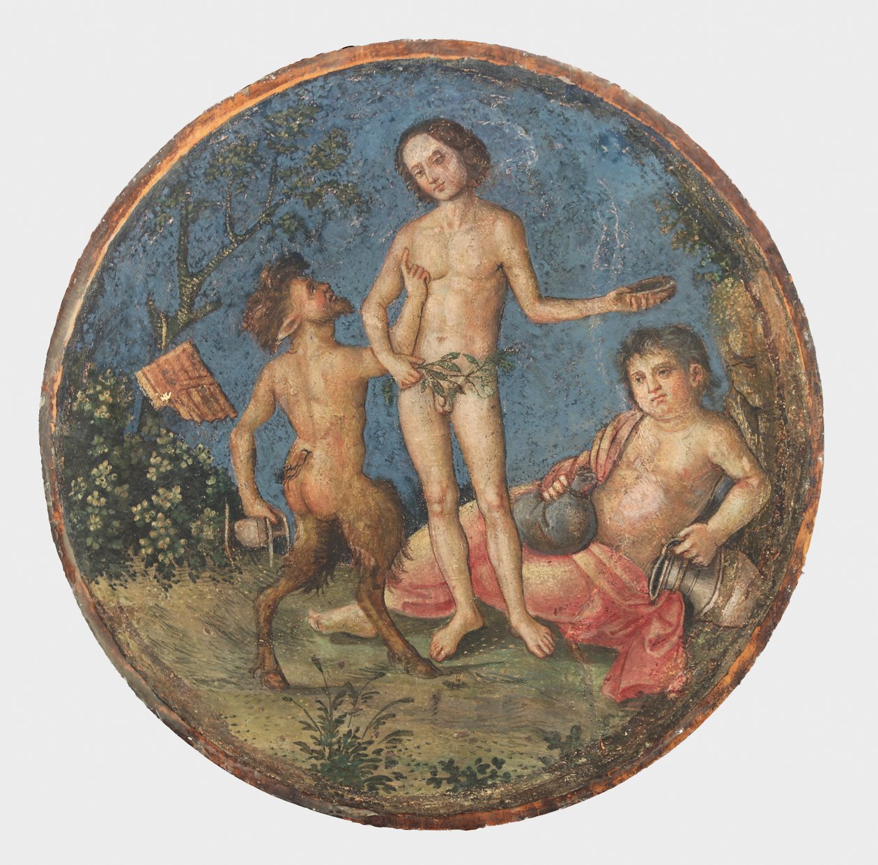 Bacchus, Pan and Silenus by Bernardino Pinturicchio