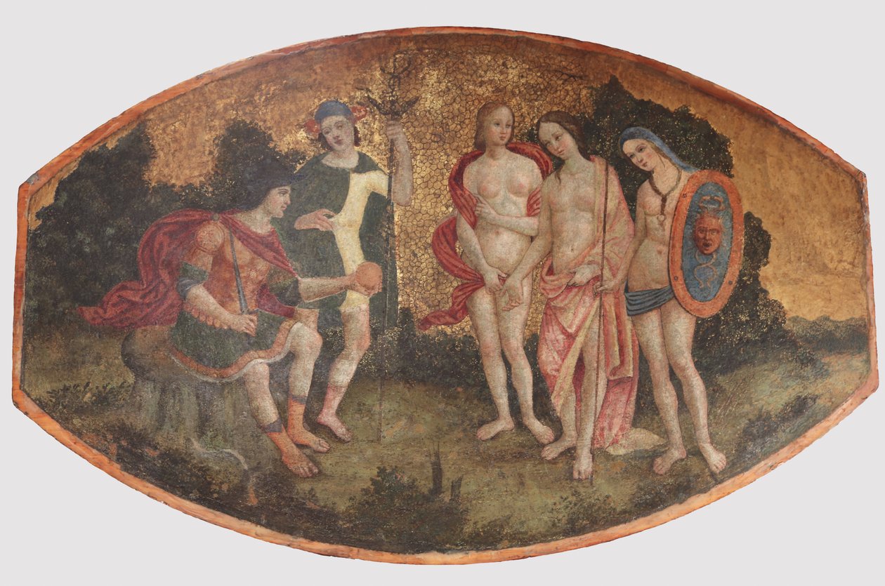 Judgment of Paris by Bernardino Pinturicchio