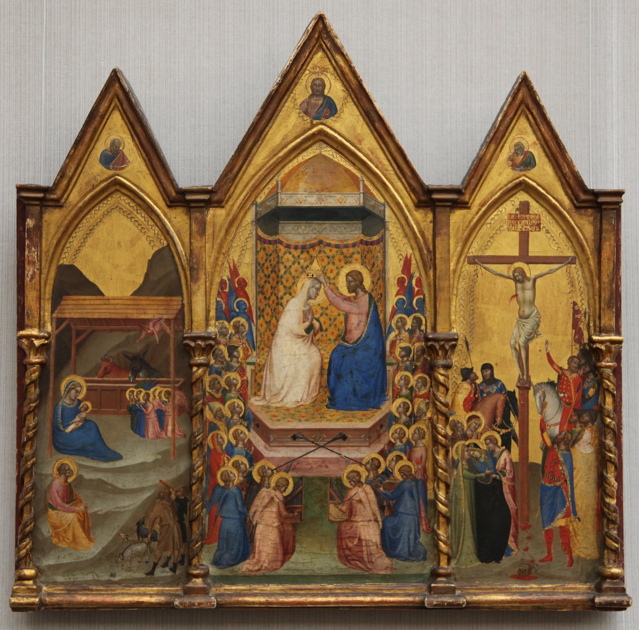 The Coronation of the Virgin by Bernardo Daddi