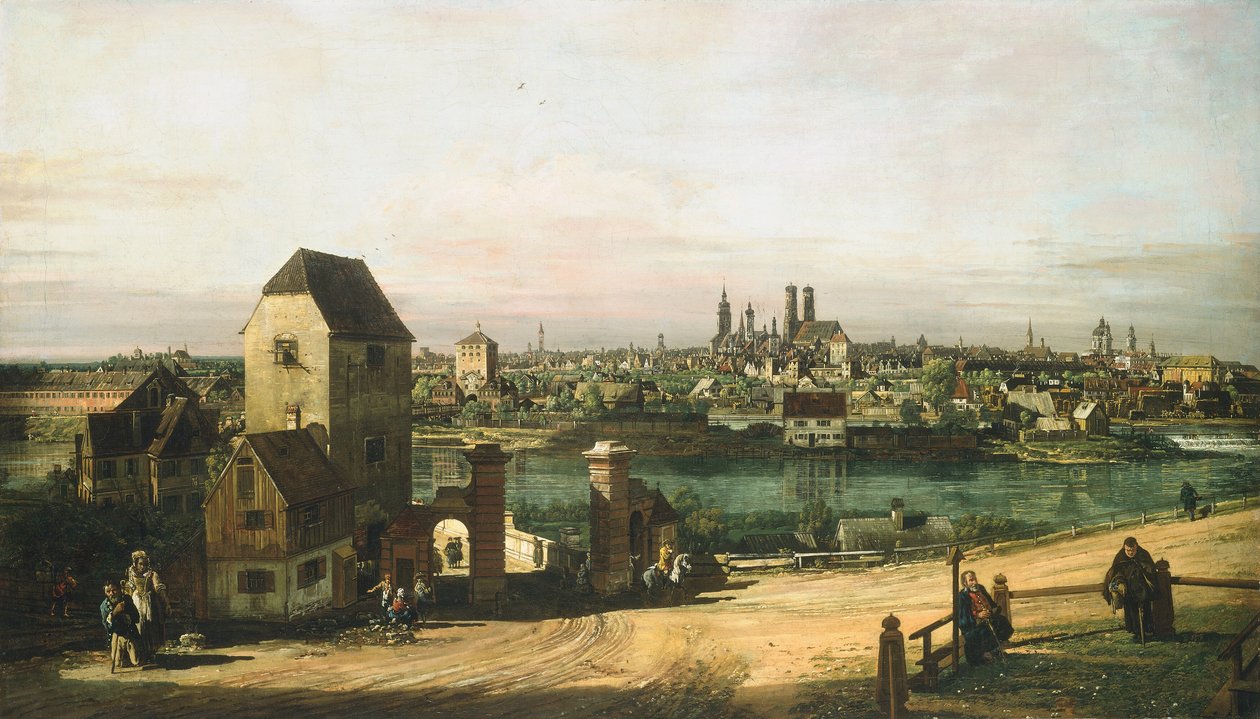 View of Munich, c. 1761 by Bernardo Bellotto