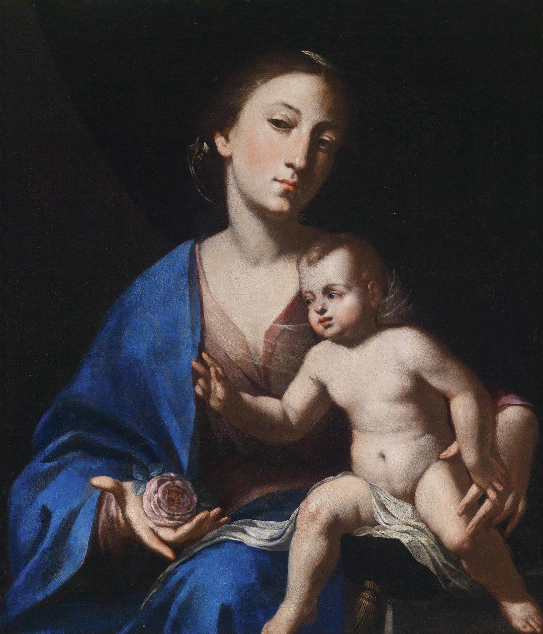 The Virgin and Child by Bernardo Cavallino