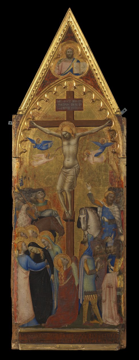 The Crucifixion (centre panel) by Bernardo Daddi