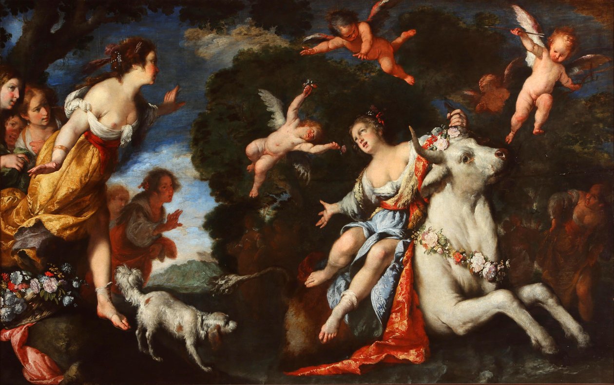 The Abduction of Europa by Bernardo Strozzi