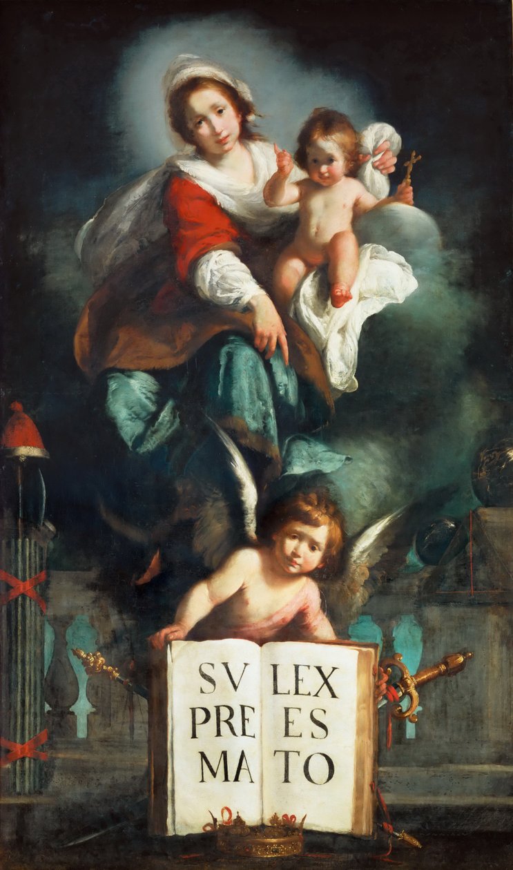 The Madonna of Justice by Bernardo Strozzi