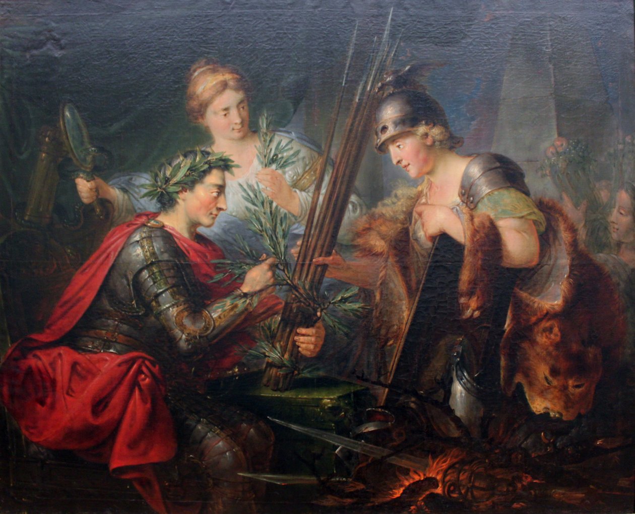 Allegory of Frederick the Great as Founder of the German Confederation of Princes 1785 by Bernhard Rode