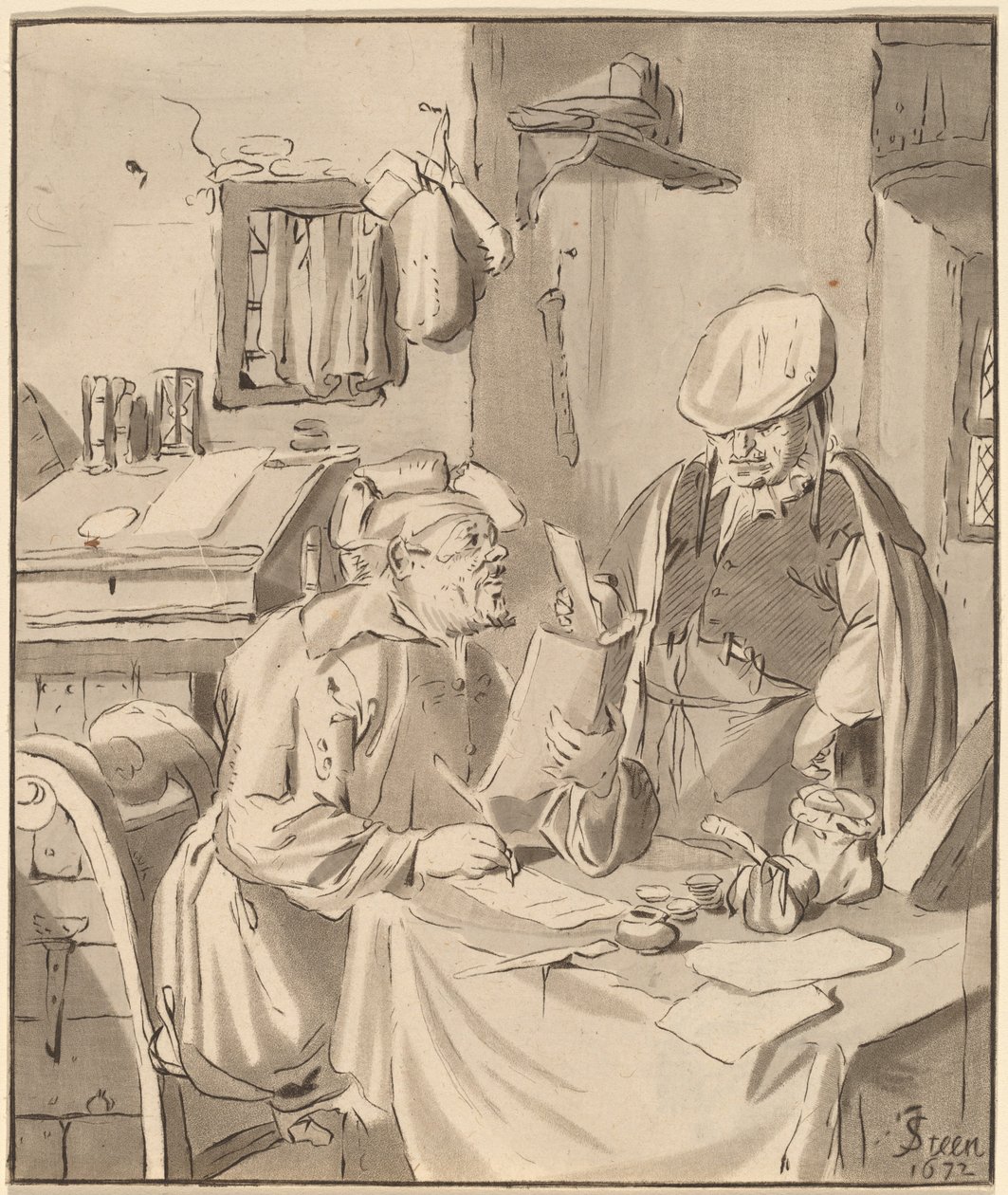 The Collector, 1777, published 1786 by Bernhard Schreuder