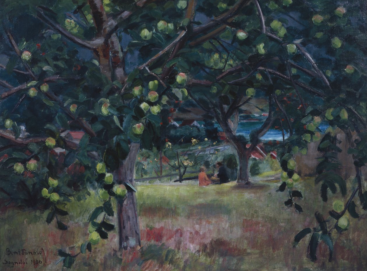 Apple Tree, Sogndal by Bernt Wilhelm Tunold