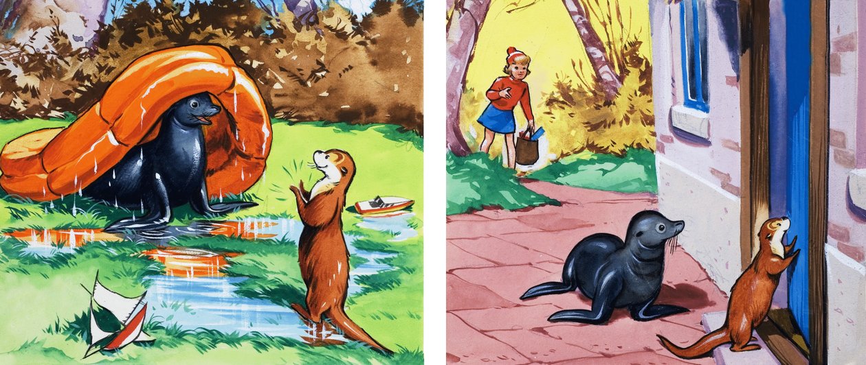 Fliptail the Otter by Bert Felstead