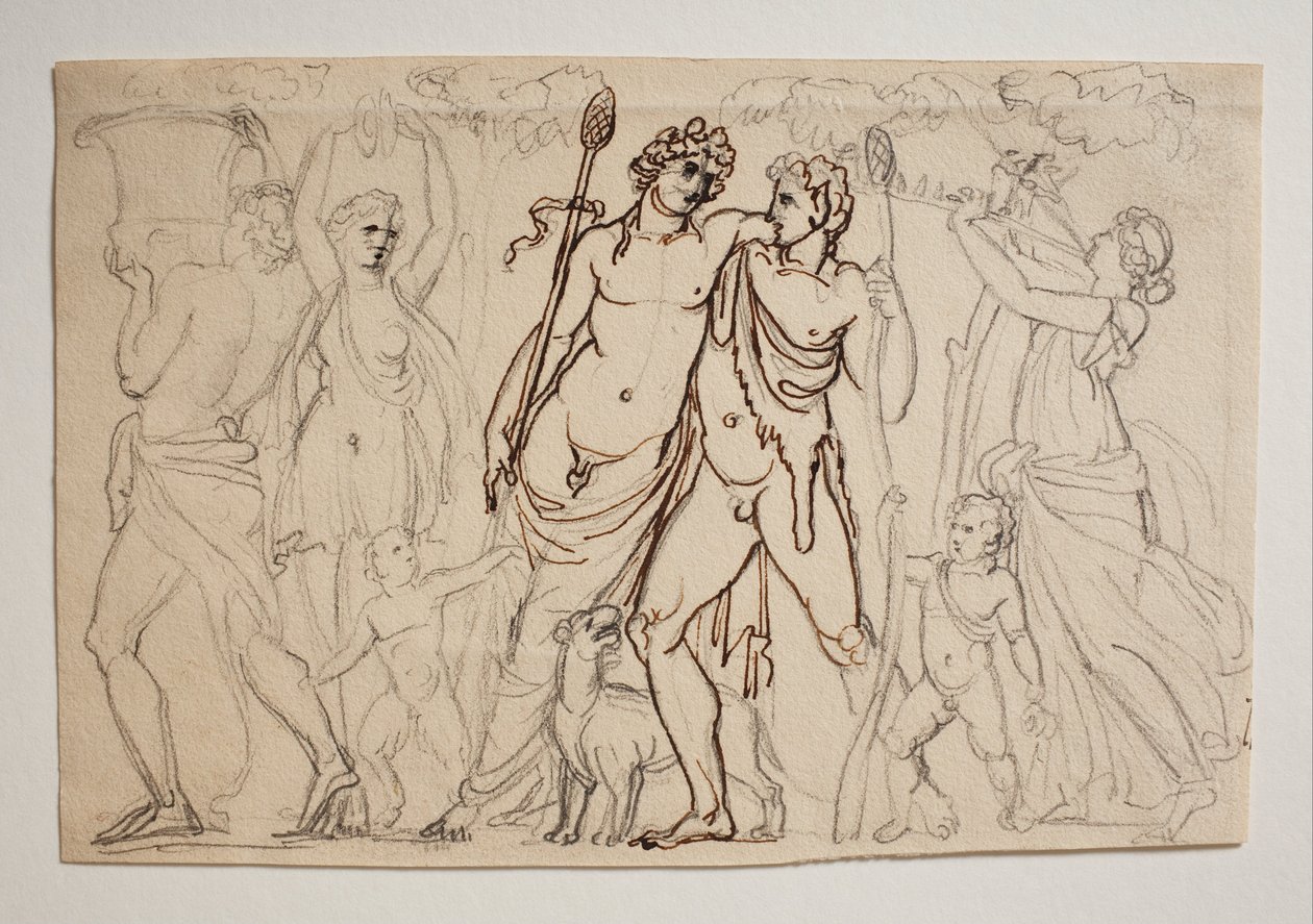 Bacchus Procession by Bertel Thorvaldsen