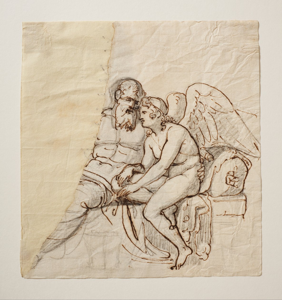 Cupid and Anacreon by Bertel Thorvaldsen