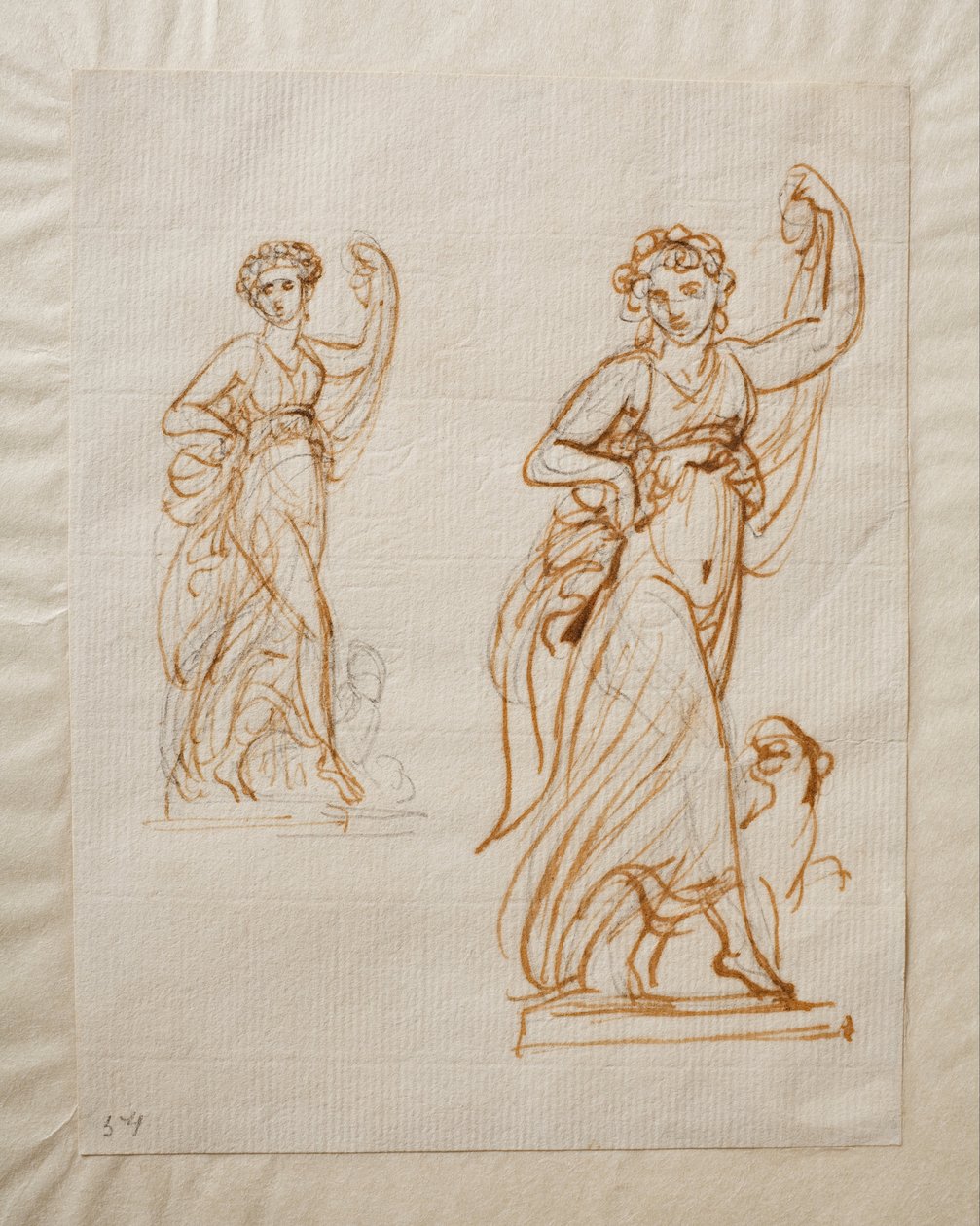 Dancing Girl with a Panther by Bertel Thorvaldsen