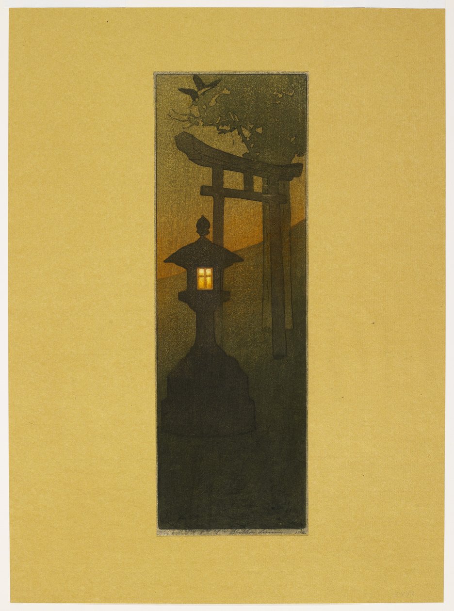 Evening by Bertha Boynton Lum