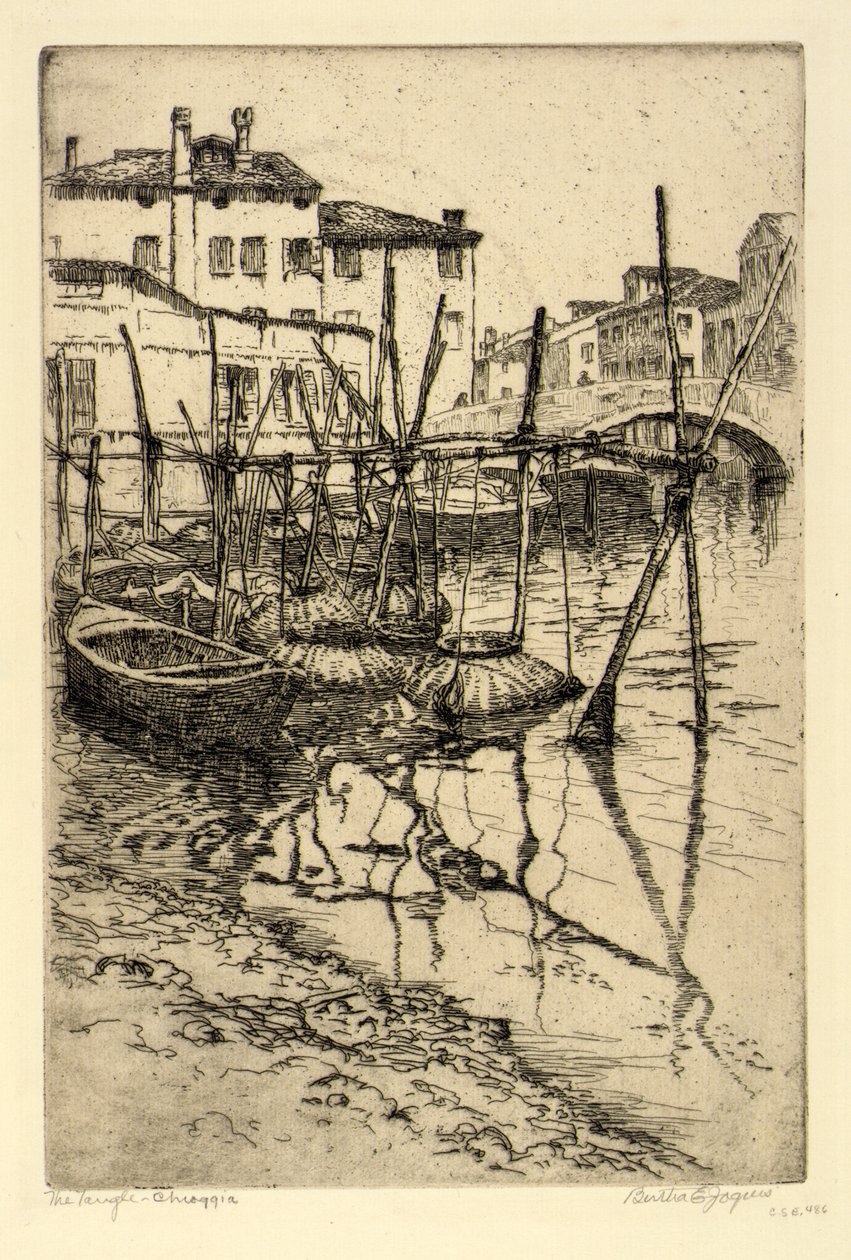 The Tangle, Chioggia by Bertha E. Jaques