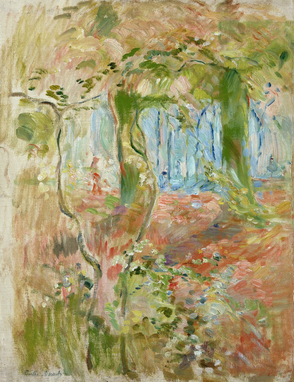 Undergrowth in Autumn by Berthe Morisot