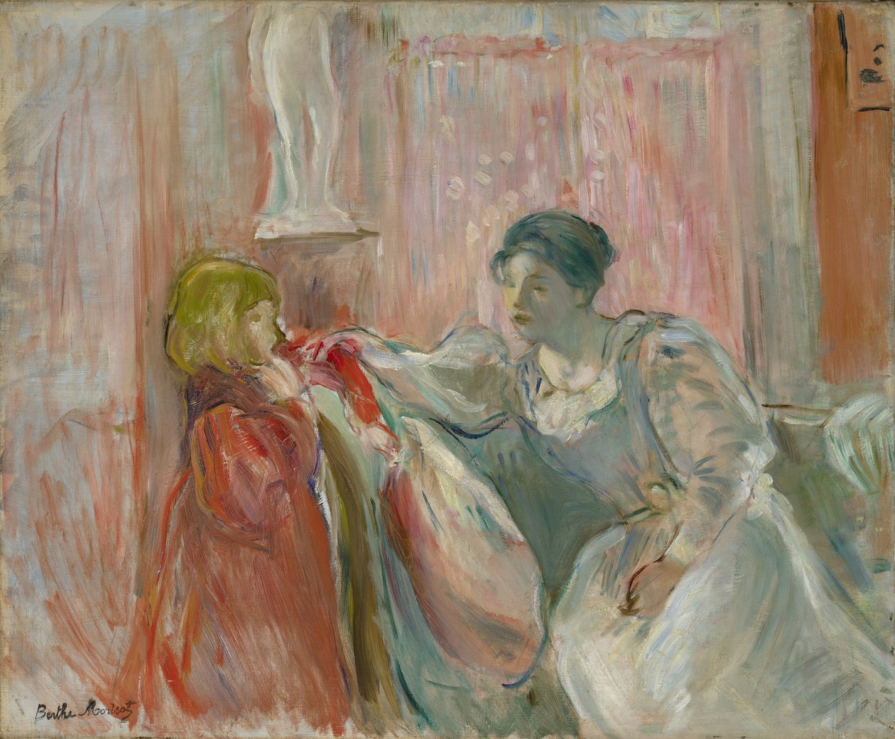 Young Woman and Child, 1894 by Berthe Morisot