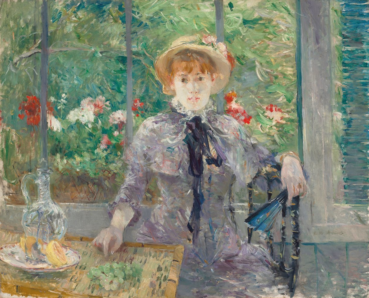 After Breakfast by Berthe Morisot