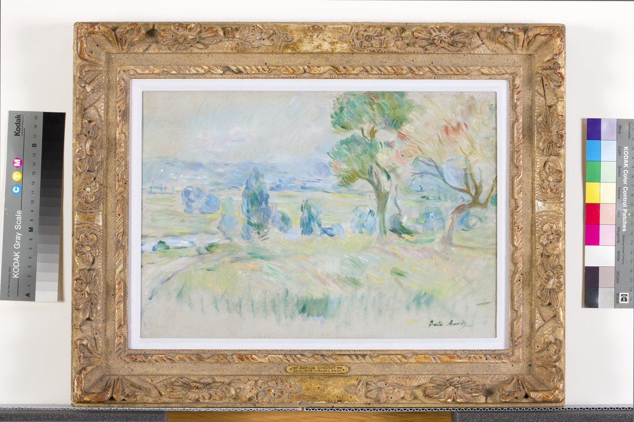 The Seine Valley at Mézy, 1891 by Berthe Morisot